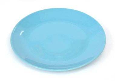 Beyaz arka plan üzerinde çanak