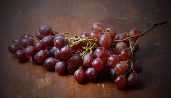 Sekumpulan Anggur Papan Kayu — Stok Foto