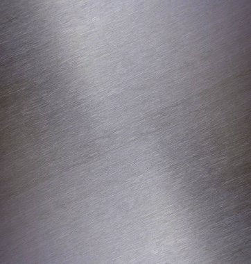 Parlak yüzey doku için fırçalanmış metal