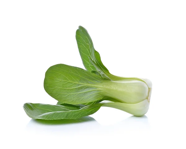 Bok Choy Kinakål Isolerad Vit — Stockfoto