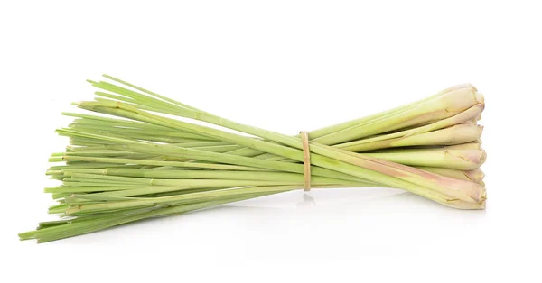 Lemon Grass White Background — Stock Photo, Image