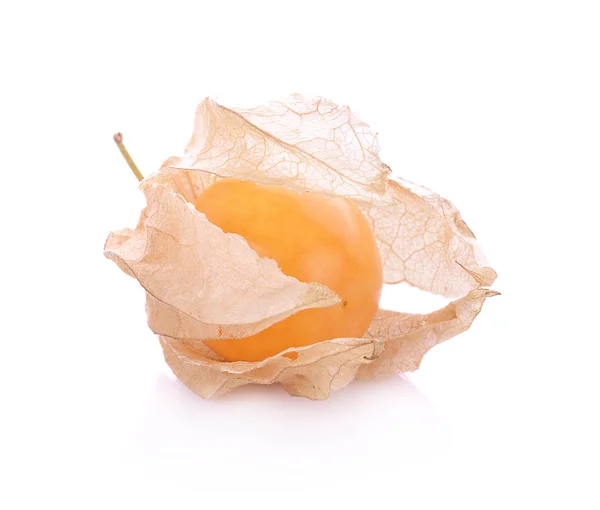 Cape gooseberry (physalis) isolated on white background — Stock Photo, Image