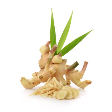 Beyaz arka planda izole edilmiş taze kızıl