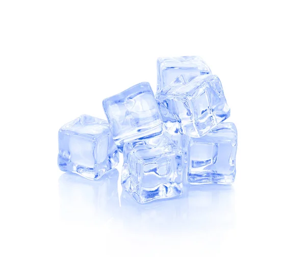 Ice Isolated White Background — Stock Photo, Image