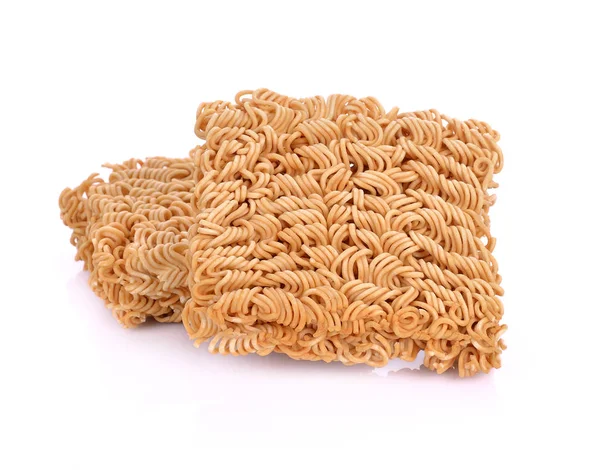 Tagliatelle Isolate Sfondo Bianco — Foto Stock