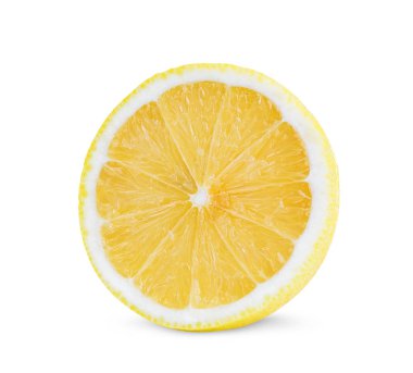 limon beyaz arkaplanda izole