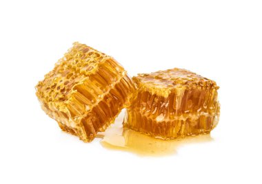 Beyaz arka plan üzerinde izole Petek Bal