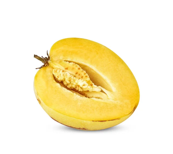 Pepino Melon Isolerad Vit Bakgrund — Stockfoto