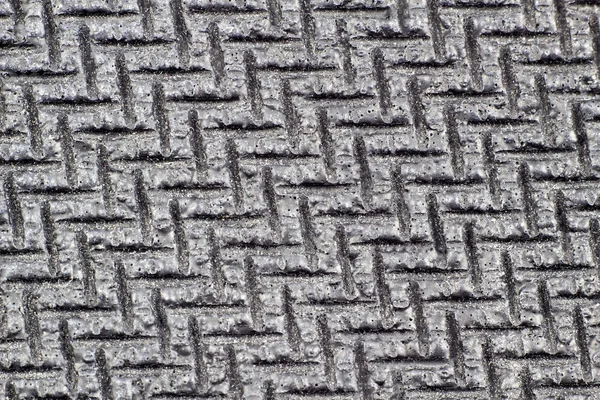 Textura de uma esteira de borracha com um modelo, close-up — Fotografia de Stock