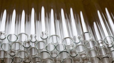 Cam tıbbi test tüpleri