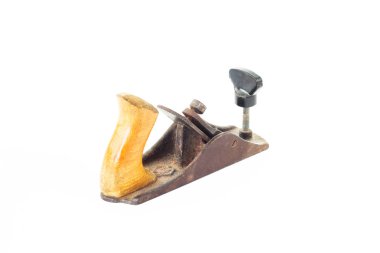 Ağaç oymacılığı, yakın çekim, isolatea küçük uçak için ahşap oyma, yakın çekim, ayrı tut, jointer, çalışırken-uçak, profesyonel için küçük bir uçak