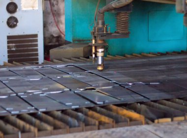 Modern Plazma Lazer kesme metal, Endüstriyel Metal plazma ve lazer, kesme makinesi