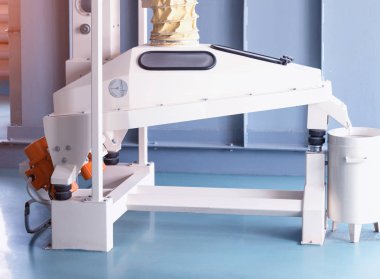 Tahıl işleme, tahıl çöp ve yabancı enkaz, sanayi, Temizleme, işleme tesisinde modern yeni ekipman