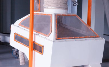 Tahıl Mısır işleme ve un ve un ürünleri yapmak için bir modern fabrikasında Temizleme için donatım