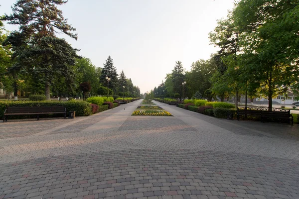 Square Middle Krasnaya Street Krasnodar — Stockfoto