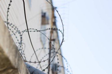 Çitlerdeki dikenli teller