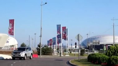 Bayraklar Fisht Sochi stadyum yakınında