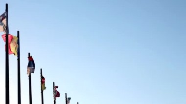 Bayraklar Fisht Sochi stadyum yakınında