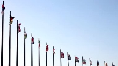 Bayraklar Fisht Sochi stadyum yakınında