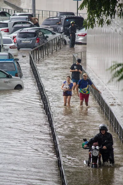 Inundaciones Sochi Distrito Adler 2018 —  Fotos de Stock