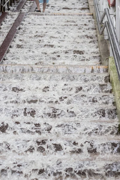 Sochi içinde sel. Adler bölgesi. 06.07.2018