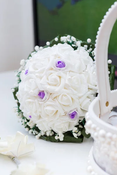 Wedding Bouquet Bride — Stock Photo, Image