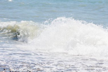 Denizde köpüklü el salla. Biraz heyecan