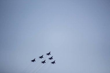 Performans hava grubu ebabiller Sochi bir hava fuarında