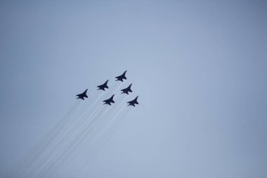 Performans hava grubu ebabiller Sochi bir hava fuarında