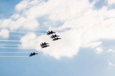 Performans hava grubu ebabiller Sochi bir hava fuarında