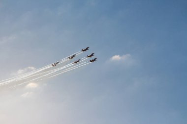 Performans hava grubu ebabiller Sochi bir hava fuarında