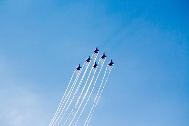 Performans hava grubu ebabiller Sochi bir hava fuarında