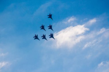 Performans hava grubu ebabiller Sochi bir hava fuarında