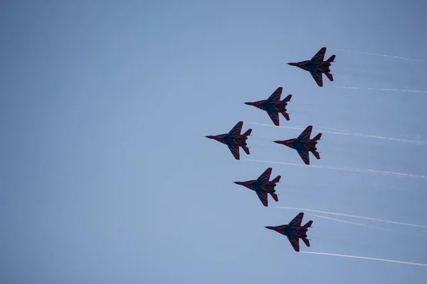 Performance Air Group Swifts Show Aéreo Sochi — Fotografia de Stock