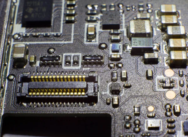 : Close-up system board