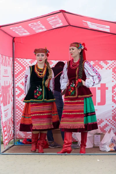 Киев Украина 2019 Ансамбль Народной Песни Танца Украинский Фольклор — стоковое фото