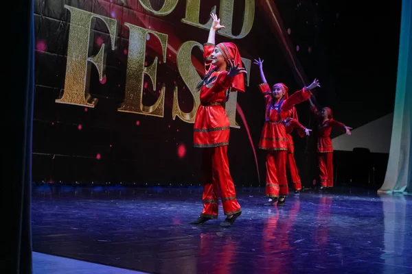 Concurso Festival Internacional Danza Fiesta Del Oro Sochi Dagomys 2019 — Foto de Stock