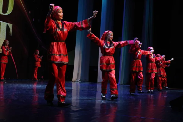 Concurso Festival Internacional Danza Fiesta Del Oro Sochi Dagomys 2019 —  Fotos de Stock