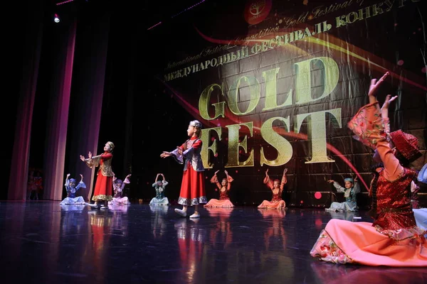 Internationaler Festival Wettbewerb Goldfest Sotschi Dagomys 2019 — Stockfoto