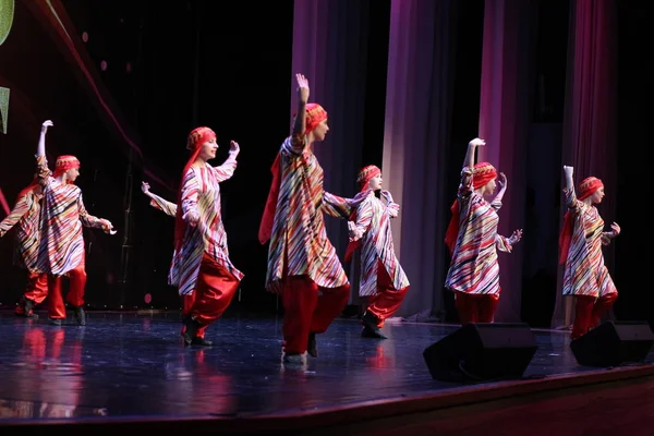 Uluslararası Festival Dans Yarışması Altın Bayram Sochi Dagomys 2019 — Stok fotoğraf