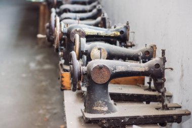 07/02/2019 Kiev. Ukrayna. Gereksiz şeyler müzesi. Tarih Müzesi. Eski ev eşyaları.