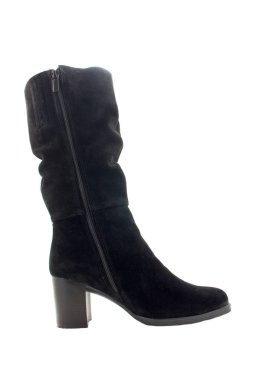 Beyaz arka planda kadın ayakkabıları