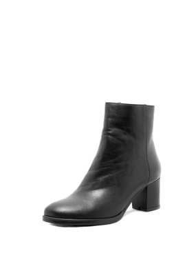 beyaz zemin üzerine siyah kadın çizme