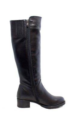 beyaz zemin üzerine siyah kadın çizme