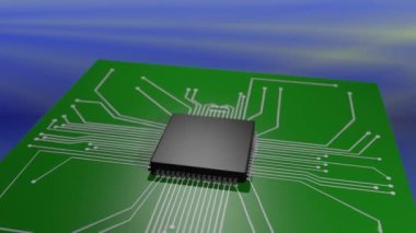 Bilgisayar açma ve dijital veri işleme çipi