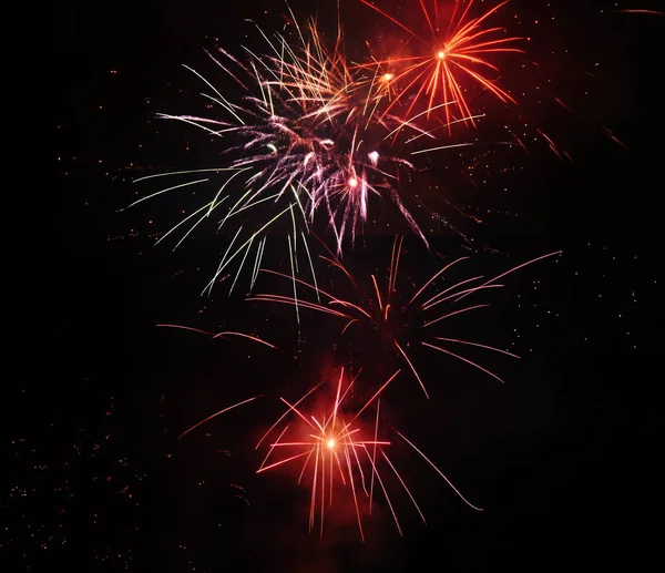 Beautiful Fireworks National Celebration — Stock Photo, Image