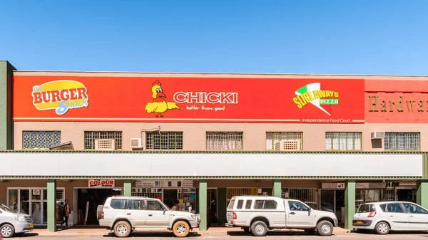 ウィントフック ナミビア 2016 ナミビアのウィントフックにあるチキカフェ ウィントフックは首都であり ナミビア最大の都市です — ストック写真