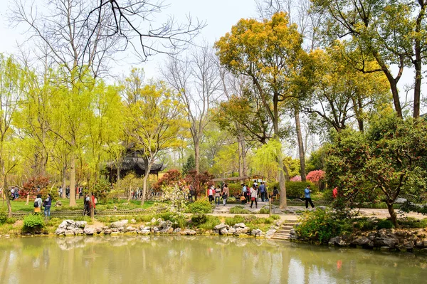 Сучжоу Китай Квітня 2016 Природа Саду Скромного Адміністратора Китайський Сад — стокове фото