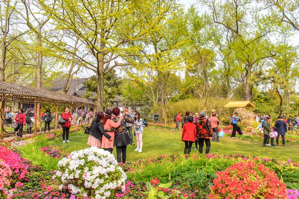 Suzhou China Apr 2016 Humilde Jardim Administrador Jardim Chinês Suzhou — Fotografia de Stock