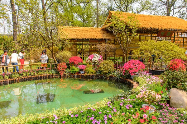 Suzhou China Abr 2016 Turistas Identificados Jardín Del Humilde Administrador — Foto de Stock